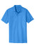 Nike 838964 Mens Dri-Fit Moisture Wicking Short Sleeve Polo Shirt Brisk Blue Flat Front
