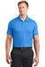 Nike 838964 Mens Dri-Fit Moisture Wicking Short Sleeve Polo Shirt Brisk Blue Model Front