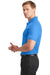 Nike 838964 Mens Dri-Fit Moisture Wicking Short Sleeve Polo Shirt Brisk Blue Model Side