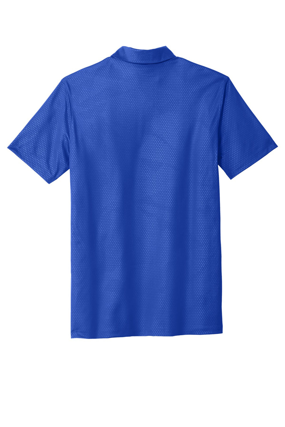 Nike 838964 Mens Dri-Fit Moisture Wicking Short Sleeve Polo Shirt Old Royal Blue Flat Back