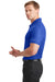 Nike 838964 Mens Dri-Fit Moisture Wicking Short Sleeve Polo Shirt Old Royal Blue Model Side