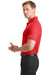 Nike 838964 Mens Dri-Fit Moisture Wicking Short Sleeve Polo Shirt University Red Model Side