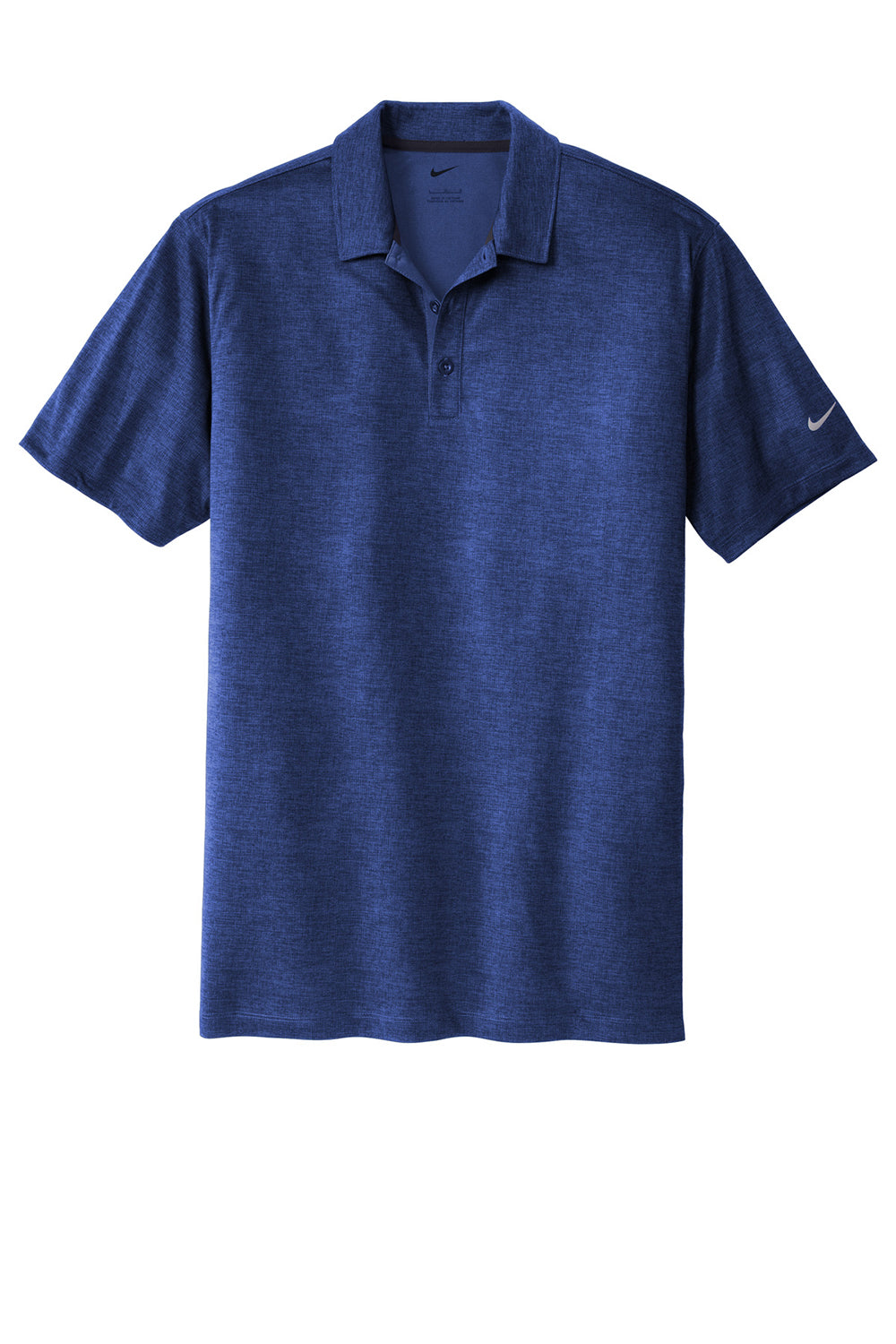 Nike 838965 Mens Dri-Fit Moisture Wicking Short Sleeve Polo Shirt Old Royal Blue Flat Front