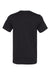 Bella + Canvas BC3301/3301 Mens Jersey Short Sleeve Crewneck T-Shirt Heather Black Flat Back