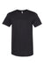 Bella + Canvas BC3301/3301C/3301 Mens Jersey Short Sleeve Crewneck T-Shirt Heather Black Flat Front
