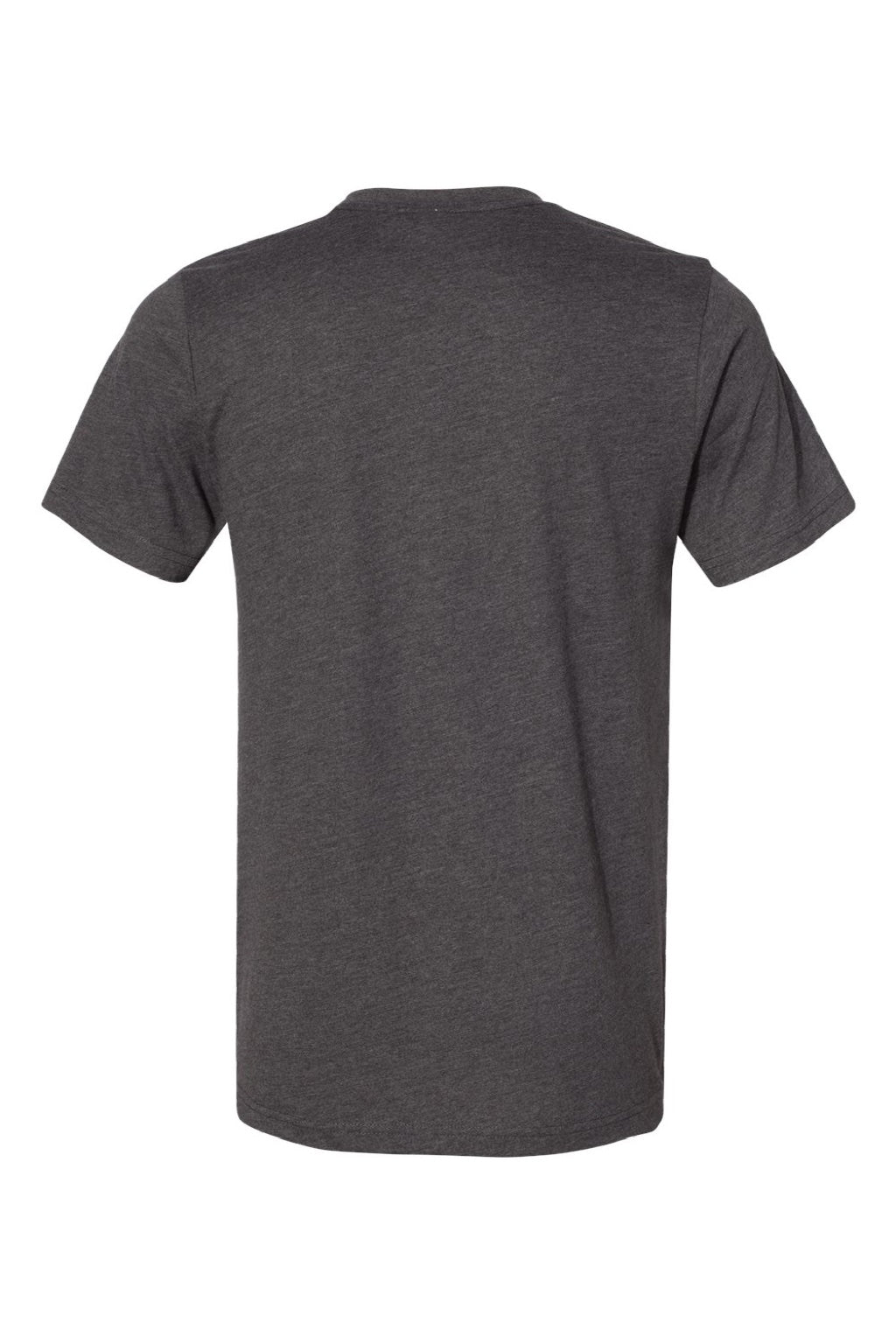 Bella + Canvas BC3301/3301 Mens Jersey Short Sleeve Crewneck T-Shirt Heather Dark Grey Flat Back