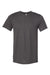 Bella + Canvas BC3301/3301 Mens Jersey Short Sleeve Crewneck T-Shirt Heather Dark Grey Flat Front