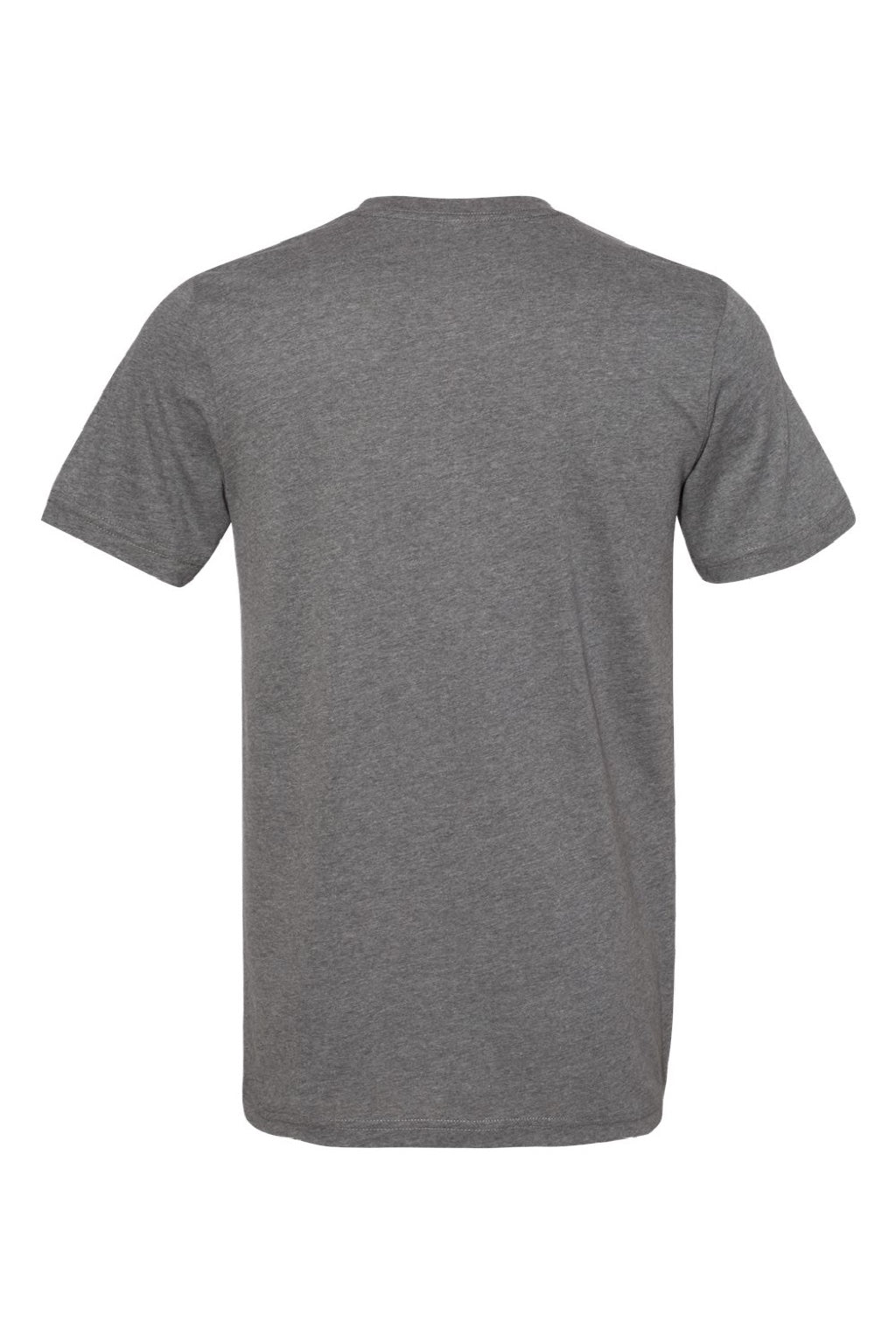 Bella + Canvas BC3301/3301 Mens Jersey Short Sleeve Crewneck T-Shirt Heather Deep Grey Flat Back
