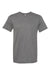 Bella + Canvas BC3301/3301C/3301 Mens Jersey Short Sleeve Crewneck T-Shirt Heather Deep Grey Flat Front