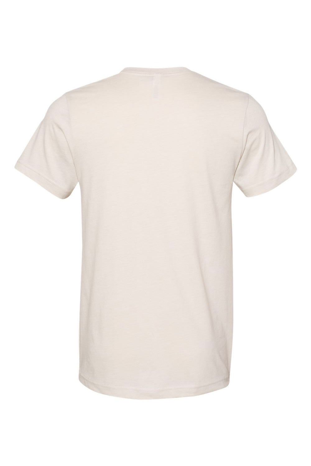 Bella + Canvas BC3301/3301C/3301 Mens Jersey Short Sleeve Crewneck T-Shirt Heather Dust Flat Back