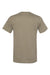 Bella + Canvas BC3301/3301 Mens Jersey Short Sleeve Crewneck T-Shirt Heather Olive Green Flat Back