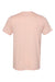 Bella + Canvas BC3301/3301 Mens Jersey Short Sleeve Crewneck T-Shirt Heather Peach Flat Back