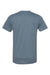 Bella + Canvas BC3301/3301 Mens Jersey Short Sleeve Crewneck T-Shirt Heather Slate Blue Flat Back