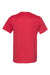 Bella + Canvas BC3301/3301C/3301 Mens Jersey Short Sleeve Crewneck T-Shirt Heather Red Flat Back