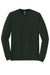 Gildan 8400 Mens DryBlend Moisture Wicking Long Sleeve Crewneck T-Shirt Forest Green Flat Front