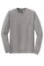 Gildan 8400 Mens DryBlend Moisture Wicking Long Sleeve Crewneck T-Shirt Sport Grey Flat Front