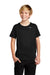 Nike 840178 Youth Legend Dri-Fit Moisture Wicking Short Sleeve Crewneck T-Shirt Black Model Front