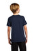 Nike 840178 Youth Legend Dri-Fit Moisture Wicking Short Sleeve Crewneck T-Shirt College Navy Blue Model Back