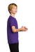 Nike 840178 Youth Legend Dri-Fit Moisture Wicking Short Sleeve Crewneck T-Shirt Court Purple Model Side