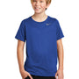 Nike Youth Legend Dri-Fit Moisture Wicking Short Sleeve Crewneck T-Shirt - Game Royal Blue