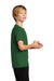 Nike 840178 Youth Legend Dri-Fit Moisture Wicking Short Sleeve Crewneck T-Shirt Gorge Green Model Side