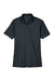 UltraClub 8414 Womens Cool & Dry Elite Performance Moisture Wicking Short Sleeve Polo Shirt Black Flat Front