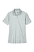 UltraClub 8414 Womens Cool & Dry Elite Performance Moisture Wicking Short Sleeve Polo Shirt Grey Flat Front