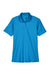 UltraClub 8414 Womens Cool & Dry Elite Performance Moisture Wicking Short Sleeve Polo Shirt Pacific Blue Flat Front