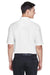 UltraClub 8415/8415T Mens Cool & Dry Elite Performance Moisture Wicking Short Sleeve Polo Shirt White Model Back