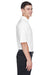 UltraClub 8415/8415T Mens Cool & Dry Elite Performance Moisture Wicking Short Sleeve Polo Shirt White Model Side