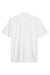 UltraClub 8415/8415T Mens Cool & Dry Elite Performance Moisture Wicking Short Sleeve Polo Shirt White Flat Back