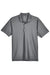 UltraClub 8415/8415T Mens Cool & Dry Elite Performance Moisture Wicking Short Sleeve Polo Shirt Charcoal Grey Flat Front