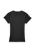 UltraClub 8420L Womens Cool & Dry Performance Moisture Wicking Short Sleeve Crewneck T-Shirt Black Flat Back