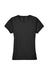 UltraClub 8420L Womens Cool & Dry Performance Moisture Wicking Short Sleeve Crewneck T-Shirt Black Flat Front