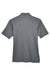 UltraClub 8425 Mens Cool & Dry Performance Moisture Wicking Short Sleeve Polo Shirt Charcoal Grey Flat Back