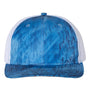 Richardson Mens Printed Snapback Trucker Hat - Realtree Fishing Light Blue/White - NEW