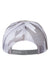 Richardson Hats 112PM Mens Printed Mesh Snapback Trucker Hat Silver Grey/Grey Camo Flat Back