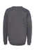 Hanes P360 Youth Ecosmart Pill Resistant Crewneck Sweatshirt Heather Charcoal Grey Flat Back