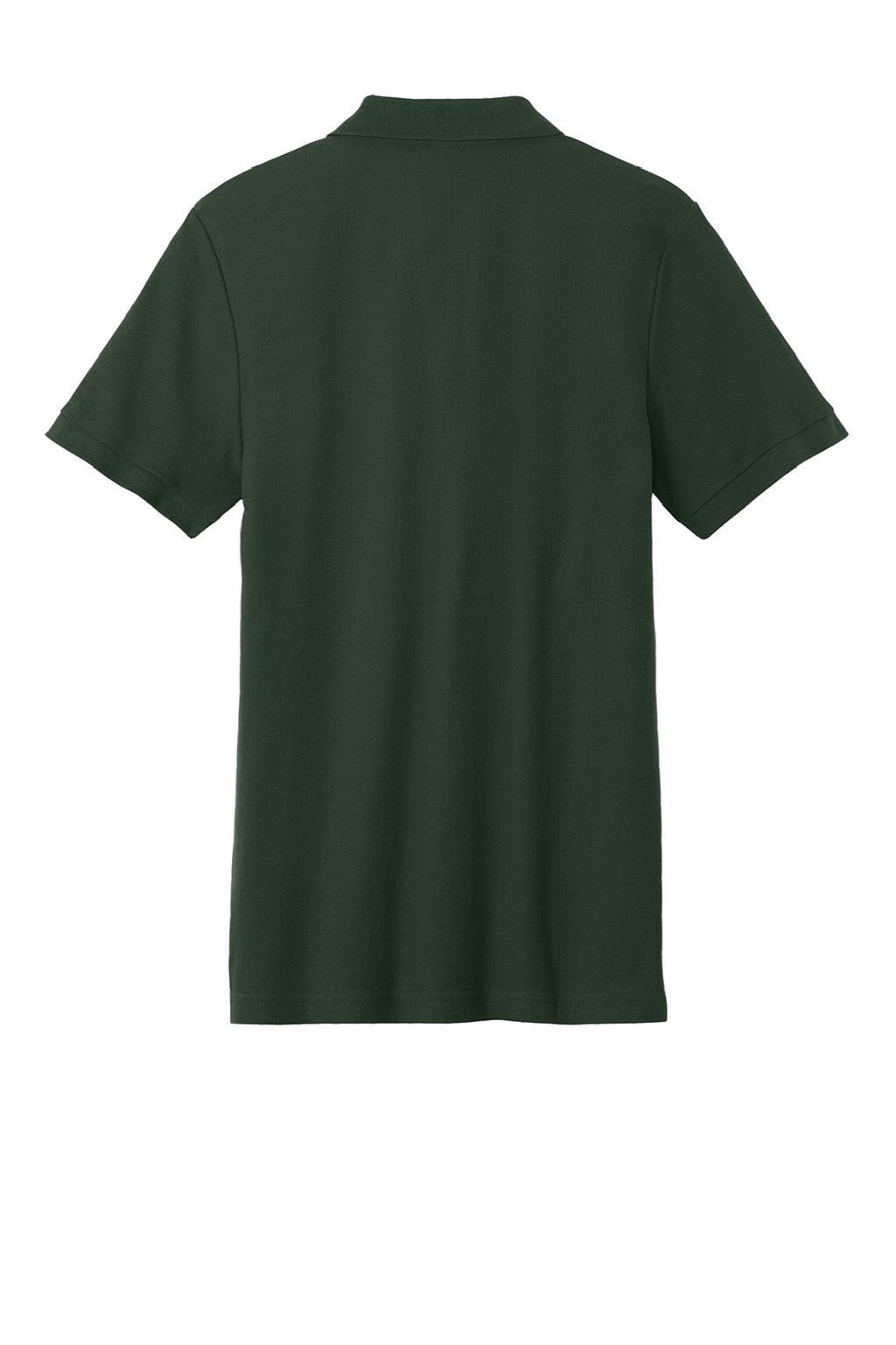 Gildan 85800 Mens Hammer Pique Short Sleeve Polo Shirt Forest Green Flat Back