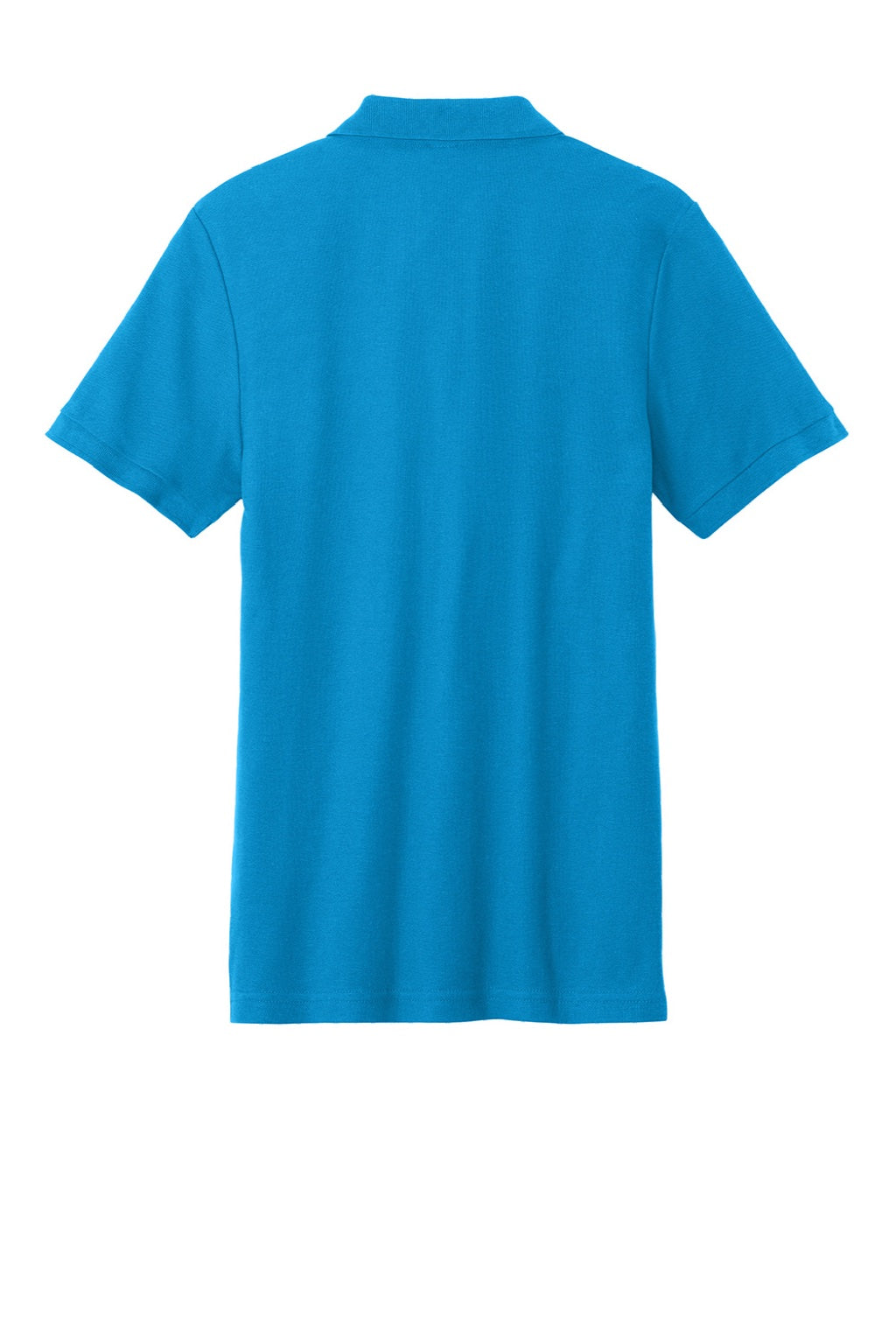 Gildan 85800 Mens Hammer Pique Short Sleeve Polo Shirt Sapphire Blue Flat Back
