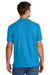 Gildan 85800 Mens Hammer Pique Short Sleeve Polo Shirt Sapphire Blue Model Back
