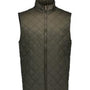 Weatherproof Mens Vintage Diamond Quilted Full Zip Vest - Rosin Green