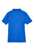 UltraClub 8610L Womens Cool & Dry 8 Star Elite Performance Moisture Wicking Short Sleeve Polo Shirt Royal Blue Flat Back