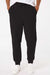 Independent Trading Company IND20PNT Mens Fleece Sweatpants w/ Pockets Black Model Front