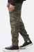 Independent Trading Company IND20PNT Mens Fleece Sweatpants w/ Pockets Forest Green Camo Model Side