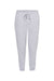 Independent Trading Company IND20PNT Mens Fleece Sweatpants w/ Pockets Heather Grey Flat Front