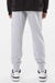 Independent Trading Company IND20PNT Mens Fleece Sweatpants w/ Pockets Heather Grey Model Back