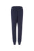 Independent Trading Company IND20PNT Mens Fleece Sweatpants w/ Pockets Classic Navy Blue Flat Back