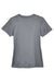 UltraClub 8620L Womens Cool & Dry Performance Moisture Wicking Short Sleeve Crewneck T-Shirt Charcoal Grey Flat Back