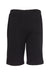 Independent Trading Company IND20SRT Mens Fleece Shorts w/ Pockets Black Flat Back